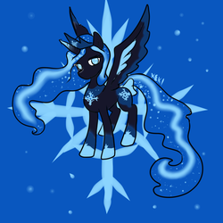 Size: 2000x2000 | Tagged: safe, artist:wolfykat, oc, oc only, alicorn, pony, alicorn oc, night, princess, solo