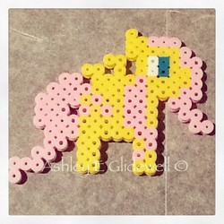 Size: 640x640 | Tagged: safe, artist:ashleyeglidewell, fluttershy, g4, beads