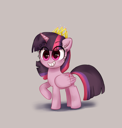 Size: 950x1000 | Tagged: safe, artist:cosmicponye, part of a set, twilight sparkle, alicorn, pony, g4, female, mare, new crown, solo, twilight sparkle (alicorn)