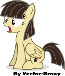 Size: 2874x3345 | Tagged: safe, artist:vector-brony, wild fire, g4, female, simple background, solo, transparent background, vector