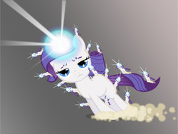 Size: 1280x960 | Tagged: safe, rarity, g4, filly, rariquest, self ponidox, unamused, wat, younger