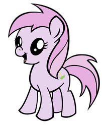 Size: 782x965 | Tagged: safe, artist:bronycurious, piña colada, g4, cute, female, filly, solo