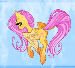 Size: 750x681 | Tagged: safe, artist:merionic, fluttershy, pegasus, pony, g4, female, solo