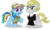 Size: 1024x624 | Tagged: safe, artist:aleximusprime, daring do, rainbow dash, oc, oc:dreamer, g4, agent pendergast, female, friendship, male, nightmare night, rainmer, simple background, transparent background