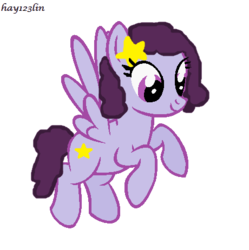 Size: 460x462 | Tagged: safe, artist:hay123lin, artist:rain-approves, pony, adventure time, lumpy space princess, male, ms paint, ponified, solo