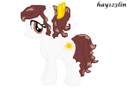 Size: 554x404 | Tagged: safe, artist:hay123lin, artist:ms-paint-base, pony, a monster in paris, lucille, ponified, solo