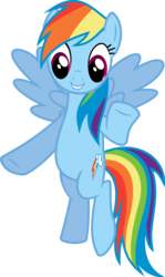Size: 5000x8368 | Tagged: safe, artist:spier17, rainbow dash, g4, absurd resolution, female, simple background, solo, transparent background, vector