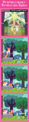 Size: 440x1820 | Tagged: safe, artist:zztfox, apple bloom, rainbow dash, scootaloo, sweetie belle, tank, flight to the finish, g4, abuse, comic, cutie mark crusaders, dashabuse, pixel art, scene parody, stage
