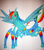 Size: 474x541 | Tagged: safe, artist:gothamscarecrow, rainbow dash, g4, crossover, cybug, female, solo, wreck-it ralph