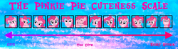 Size: 5760x1600 | Tagged: safe, pinkie pie, g4, cute, diapinkes, scale