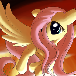 Size: 1024x1024 | Tagged: safe, artist:greeny-nyte, fluttershy, g4, female, solo