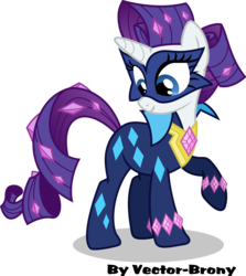Size: 4002x4478 | Tagged: safe, artist:vector-brony, radiance, rarity, g4, power ponies (episode), absurd resolution, alternate hairstyle, female, mask, power ponies, simple background, solo, transparent background, vector
