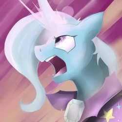 Size: 5000x5000 | Tagged: safe, artist:poniebones, trixie, pony, unicorn, g4, absurd resolution, female, magic, mare, solo