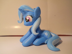 Size: 4320x3240 | Tagged: safe, artist:earthenpony, trixie, pony, unicorn, g4, female, irl, mare, photo, sculpture, solo