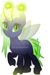 Size: 349x524 | Tagged: safe, artist:mimipony, oc, oc only, changeling, light, simple background, solo, transparent background, vector, watermark