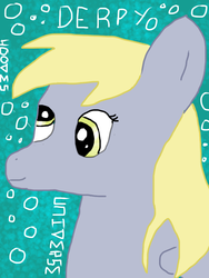 Size: 720x960 | Tagged: safe, artist:0universe0, derpy hooves, pegasus, pony, g4, female, mare, solo