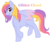 Size: 1052x897 | Tagged: safe, artist:ptherasinthic, oc, oc only, oc:glittering cloud, pegasus, pony, solo