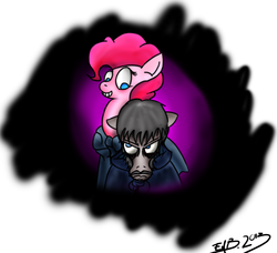 Size: 986x898 | Tagged: safe, pinkie pie, castle mane-ia, g4, anton phibes, cape, cloak, clothes, horror, ponified, the abominable doctor phibes, vincent price