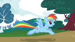 Size: 1920x1080 | Tagged: safe, rainbow dash, g4, official, female, solo