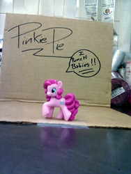 Size: 960x1280 | Tagged: safe, pinkie pie, earth pony, pony, g4, blind bag, irl, photo, toy