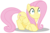 Size: 9089x6000 | Tagged: safe, artist:masem, fluttershy, pony, castle mane-ia, g4, absurd resolution, cute, female, scared, shyabetes, simple background, solo, transparent background, vector