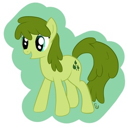 Size: 2048x2048 | Tagged: safe, artist:equinepalette, oakey doke, earth pony, pony, female, male, open mouth, solo