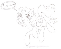 Size: 2066x1668 | Tagged: safe, artist:shinta-girl, oc, oc only, oc:shinta pony, monochrome, solo