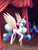 Size: 750x1000 | Tagged: dead source, safe, artist:7nights, princess celestia, princess luna, alicorn, pony, g4, derp, duo, female, mare, photobomb, portrait, silly face, tongue out