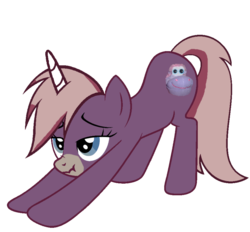 Size: 895x830 | Tagged: safe, oc, oc only, pony, unicorn, exploitable meme, iwtcird, meme, scrunchy face, solo, stompy slippers, stretching, unusual unicorn