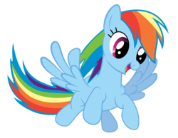 Size: 6500x5054 | Tagged: dead source, safe, artist:chubble-munch, rainbow dash, g4, absurd resolution, female, simple background, solo, transparent background, vector
