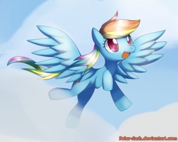 Size: 1000x800 | Tagged: safe, artist:solar-slash, rainbow dash, g4, female, solo