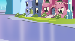 Size: 3293x1820 | Tagged: safe, background, crystal empire, no pony, street