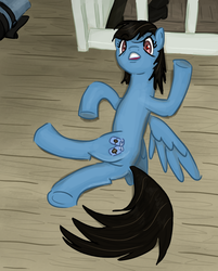 Size: 836x1039 | Tagged: artist needed, oc name needed, safe, oc, oc only, earth pony, pony, drawthread, earth pony oc, female, female oc, lying down, lying on the floor, on floor, ponified, requested art, solo