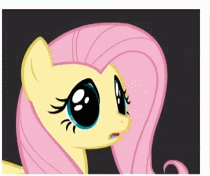 Size: 210x176 | Tagged: safe, artist:mixermike622, fluttershy, pink fluffy unicorns dancing on rainbows, g4, animated, drool, eye shimmer, female, solo