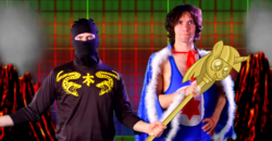 Size: 1598x829 | Tagged: safe, g4, bad photomanip, danny sexbang, exploitable meme, ninja brian, ninja sex party, twilight scepter, unicorn wizard