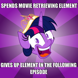 Size: 600x600 | Tagged: safe, twilight sparkle, equestria girls, g4, advice meme, advice twilicorn, big crown thingy, exploitable meme, female, logic, meme, solo, twilight sparkle (alicorn)