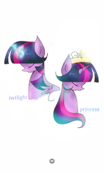 Size: 480x800 | Tagged: safe, artist:kubota, twilight sparkle, alicorn, pony, g4, big crown thingy, female, mare, pixiv, solo, twilight sparkle (alicorn)