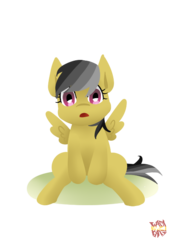 Size: 463x647 | Tagged: safe, artist:norang94, daring do, g4, female, filly, solo