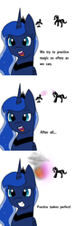 Size: 500x1500 | Tagged: safe, artist:llulabeee, princess luna, trixie, g4, fire, lunaandtrixie, magic, tumblr