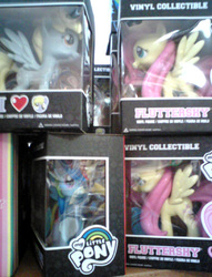 Size: 410x537 | Tagged: safe, derpy hooves, fluttershy, rainbow dash, pegasus, pony, g4, female, funko, mare, toy, vinyl figures