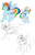 Size: 567x900 | Tagged: safe, artist:grindzone, rainbow dash, g4, female, sketch dump, solo