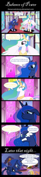 Size: 3000x13000 | Tagged: safe, artist:thesarcasticbrony, princess celestia, princess luna, g4, comic, drunk, german