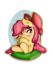 Size: 1000x1351 | Tagged: safe, artist:bobdude0, apple bloom, g4, adorabloom, cute, female, mug, solo