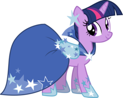 Size: 2844x2270 | Tagged: safe, twilight sparkle, pony, unicorn, g4, official, the best night ever, castle creator, clothes, dress, female, gala dress, mare, simple background, solo, transparent background, twilight sparkle's first gala dress, unicorn twilight, vector