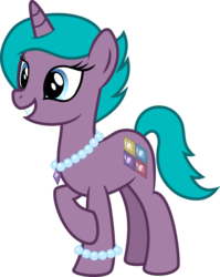 Size: 6058x7603 | Tagged: safe, artist:jordila-forge, oc, oc only, oc:sparkling jewel, pony, unicorn, absurd resolution, female, jewelry, mare, necklace, pearl necklace, simple background, solo, transparent background, vector