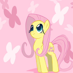 Size: 500x500 | Tagged: safe, artist:isa-isa-chan, fluttershy, g4, female, solo