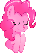 Size: 127x186 | Tagged: safe, artist:kenzerrock, pinkie pie, g4, cute, eyes closed, female, pixel art, smiling, solo