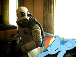 Size: 800x600 | Tagged: safe, edit, rainbow dash, g4, combine, half-life, half-life 2