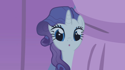 Size: 1280x720 | Tagged: safe, screencap, rarity, pony, unicorn, g4, suited for success, :o, cute, female, mare, open mouth, raribetes, solo