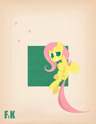 Size: 2550x3300 | Tagged: safe, artist:fluttershythekind, fluttershy, pegasus, pony, g4, female, flying, mare, solo